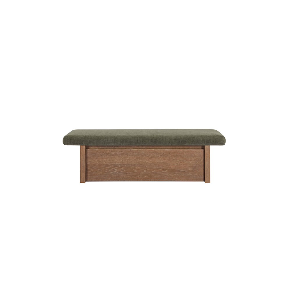 Gemma Storage Bench Dark Green