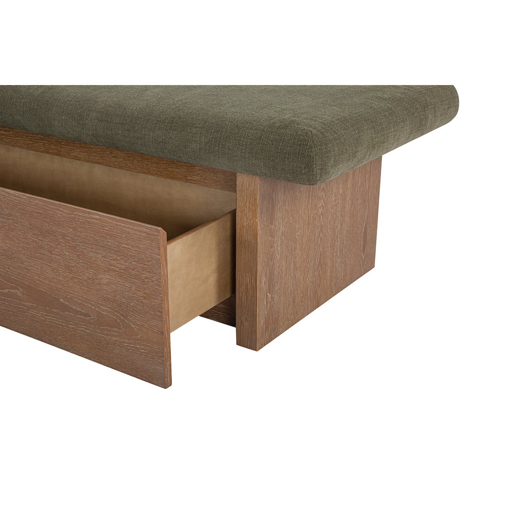 Gemma Storage Bench Dark Green