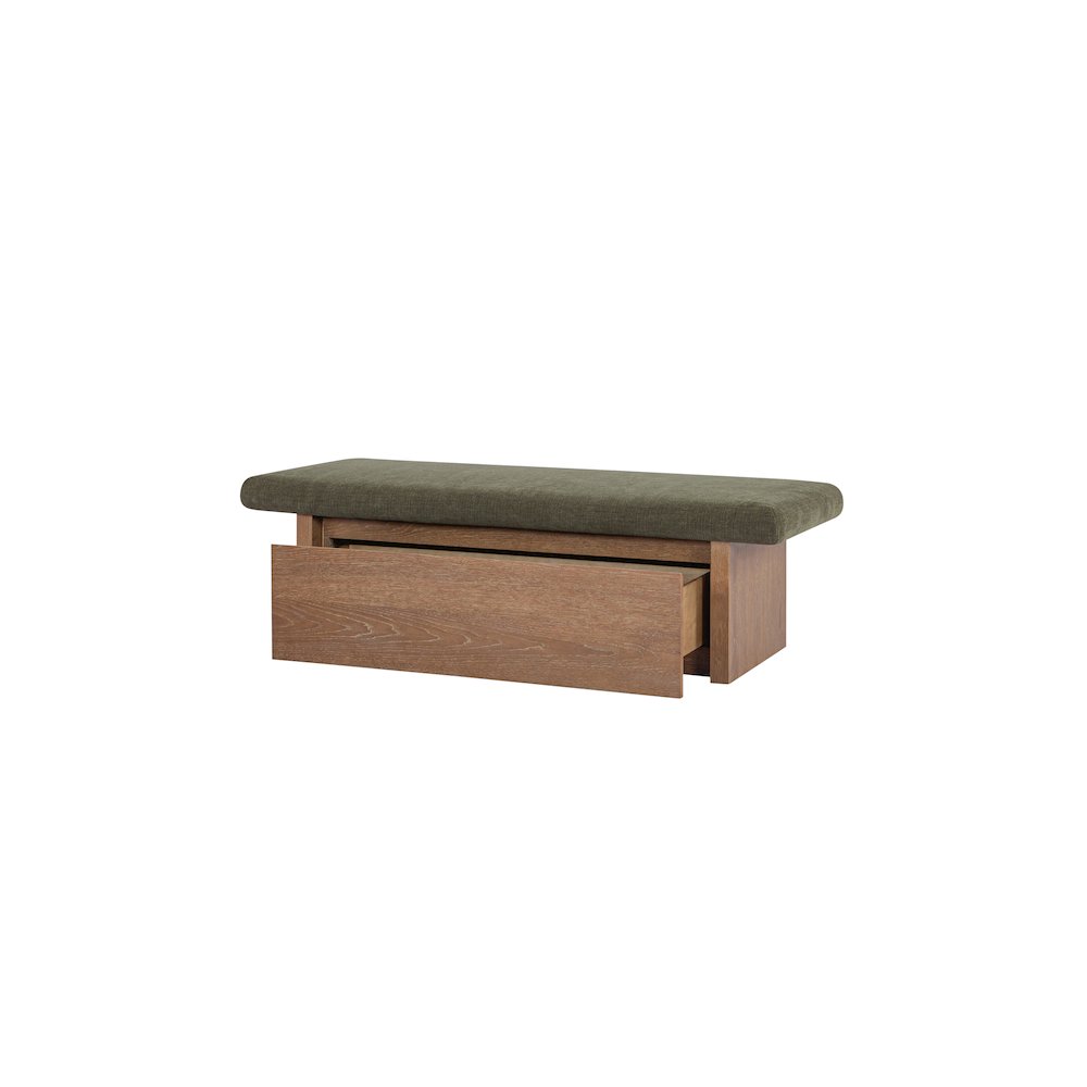 Gemma Storage Bench Dark Green