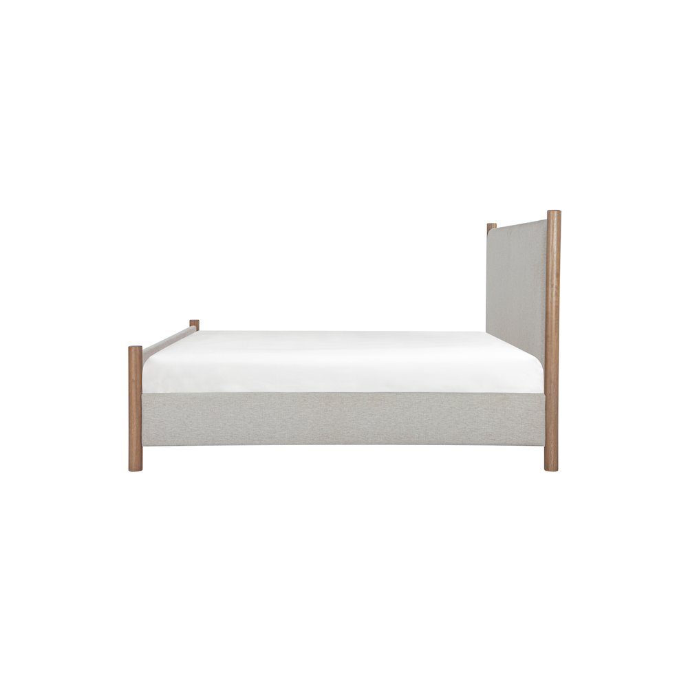 Warren King Bed Beige