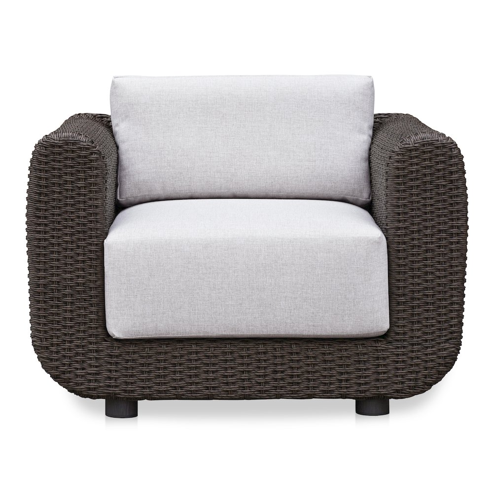 Soma Outdoor Accent Chair Dark Brown