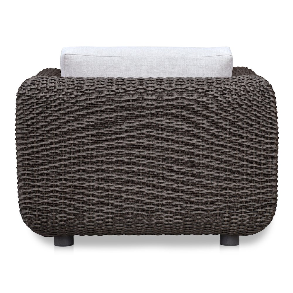 Soma Outdoor Accent Chair Dark Brown