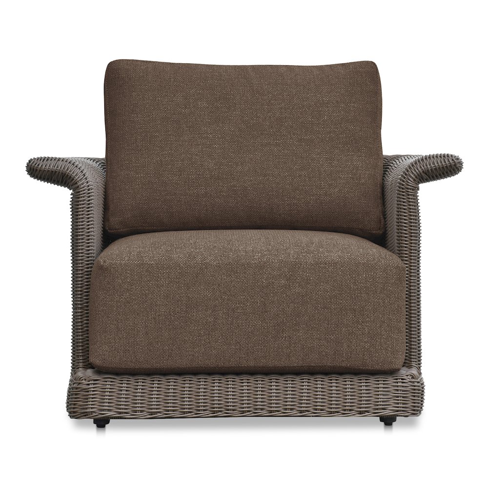 Meredith Outdoor Accent Chair Brown