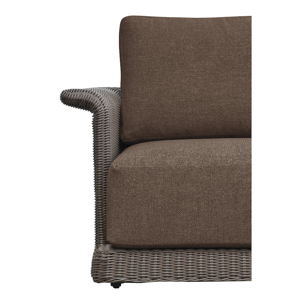 Meredith Outdoor Accent Chair Brown