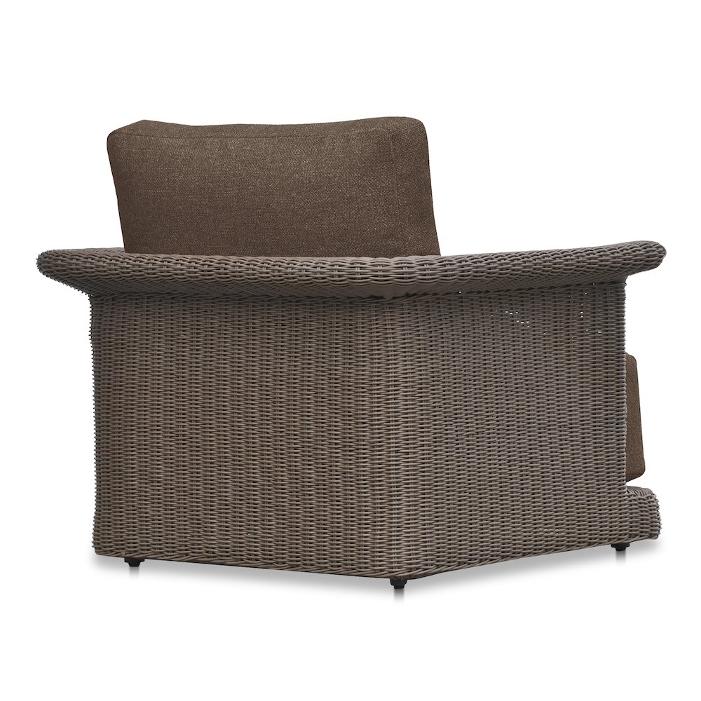 Meredith Outdoor Accent Chair Brown