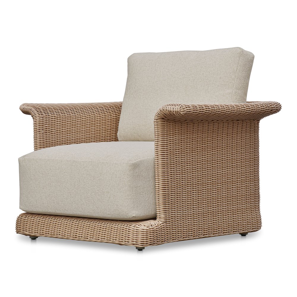 Meredith Outdoor Accent Chair Beige