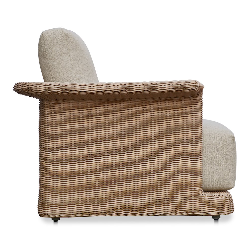 Meredith Outdoor Accent Chair Beige