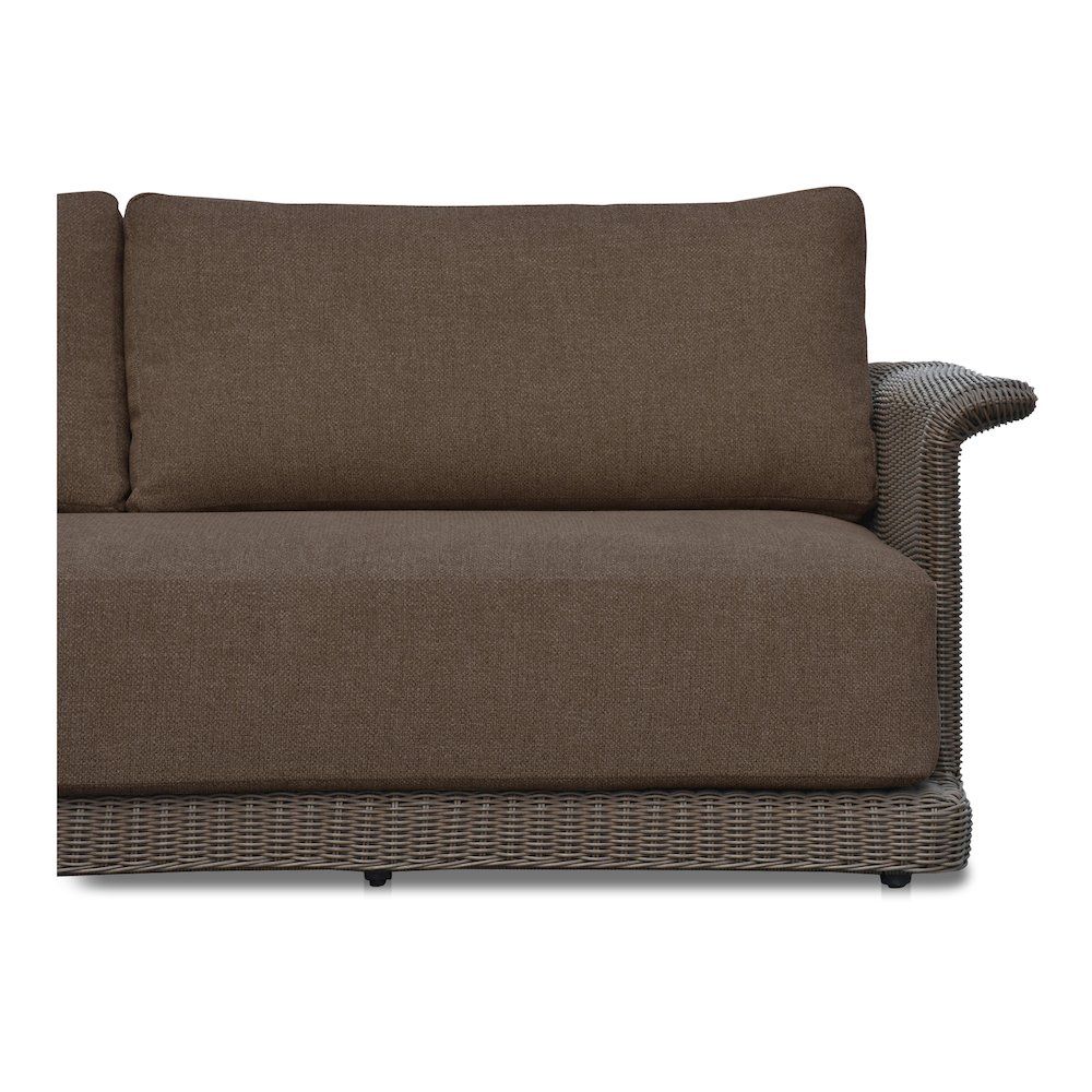 Meredith Outdoor Sofa Brown