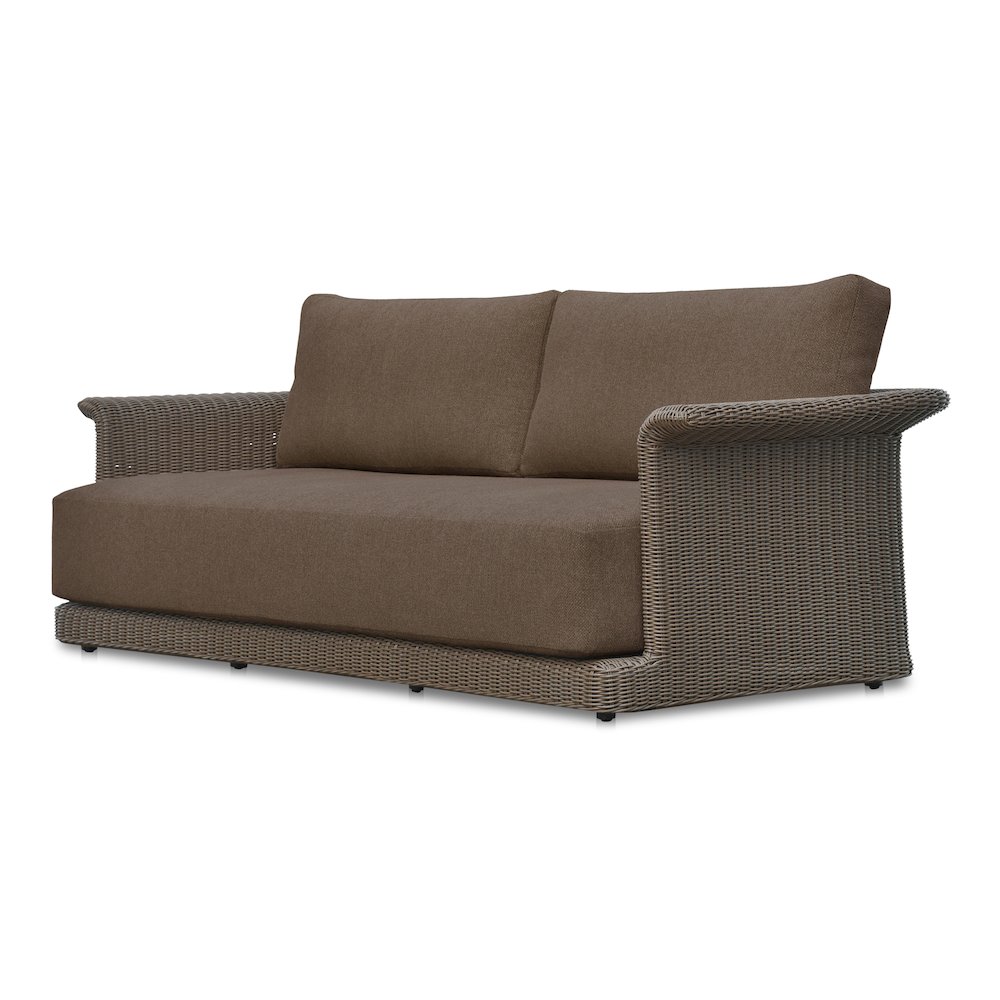 Meredith Outdoor Sofa Brown
