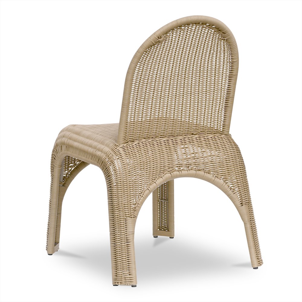 Kendall Outdoor Dining Chair Natural-Set of Two