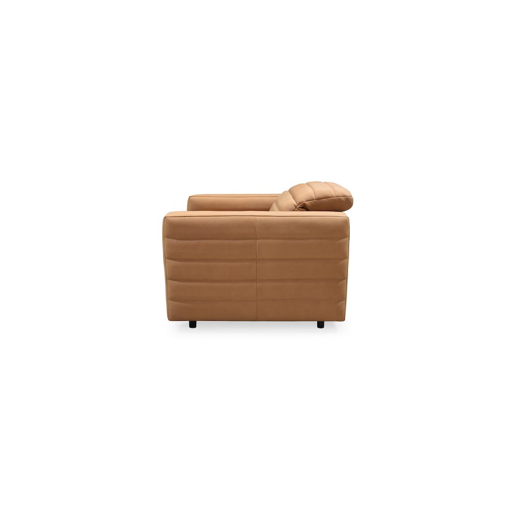 Juno Power Recliner Chair Tan Leather