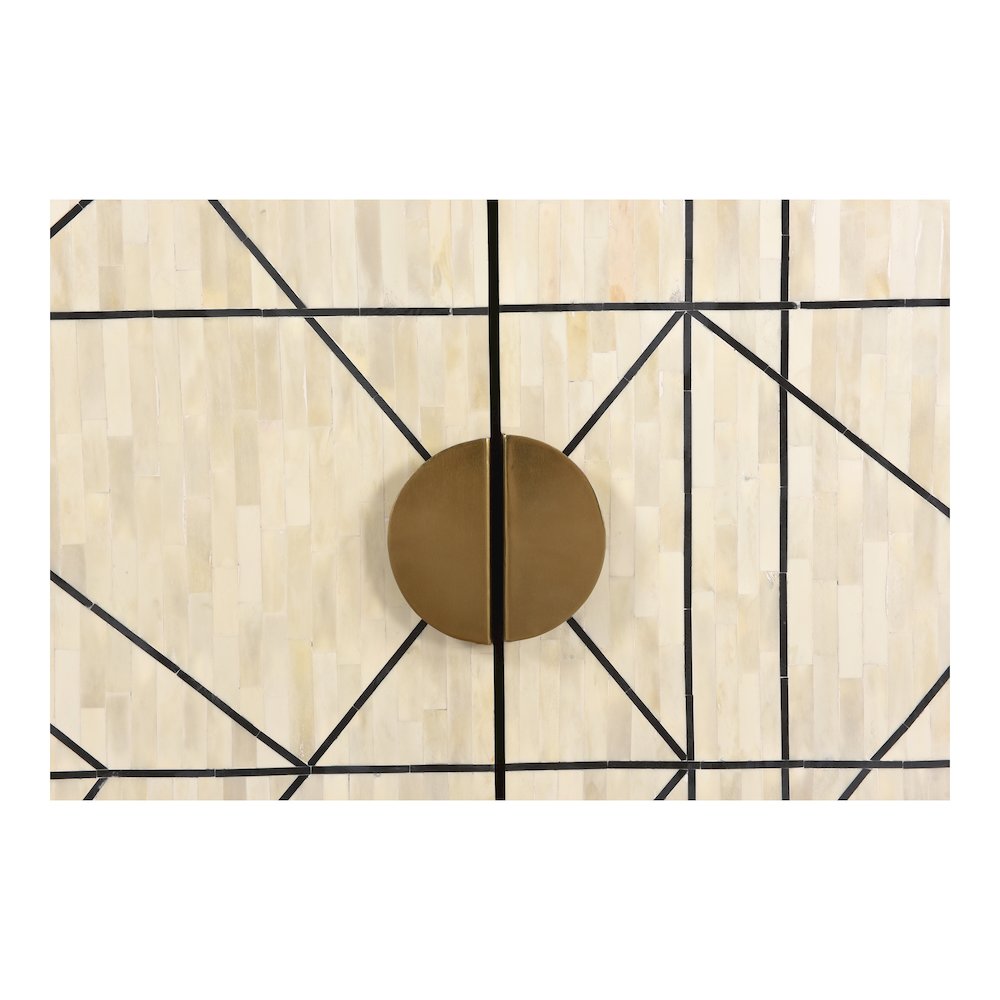 Shaws Cabinet Cream and Black