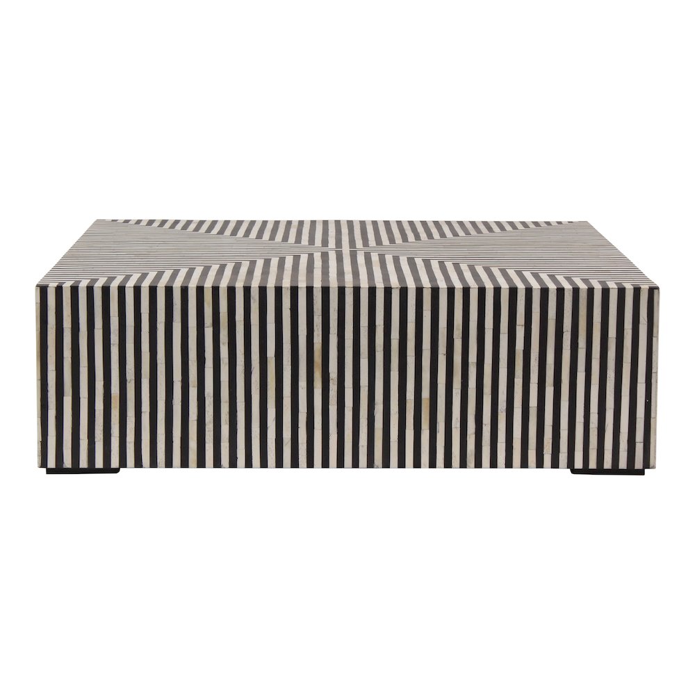 Terning Coffee Table Black and White