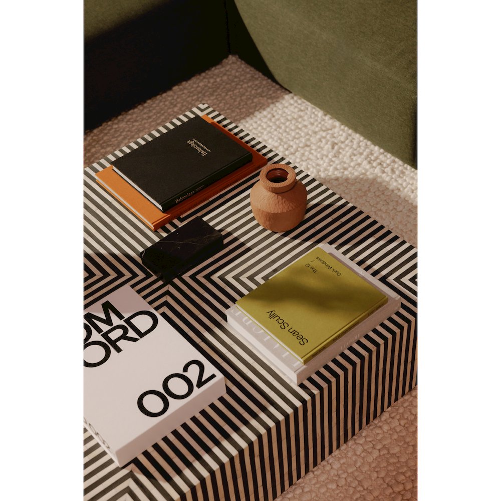 Terning Coffee Table Black and White