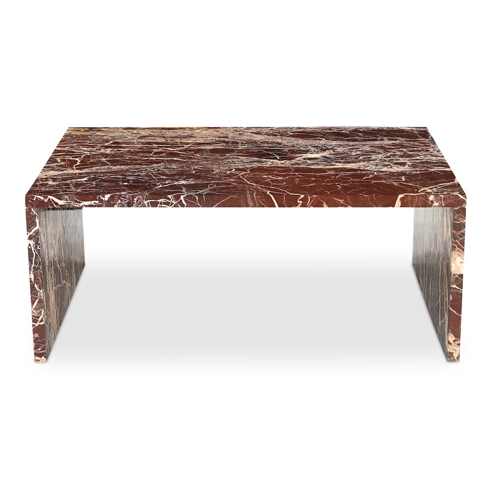Rosa Coffee Table Rosso Levnato Marble