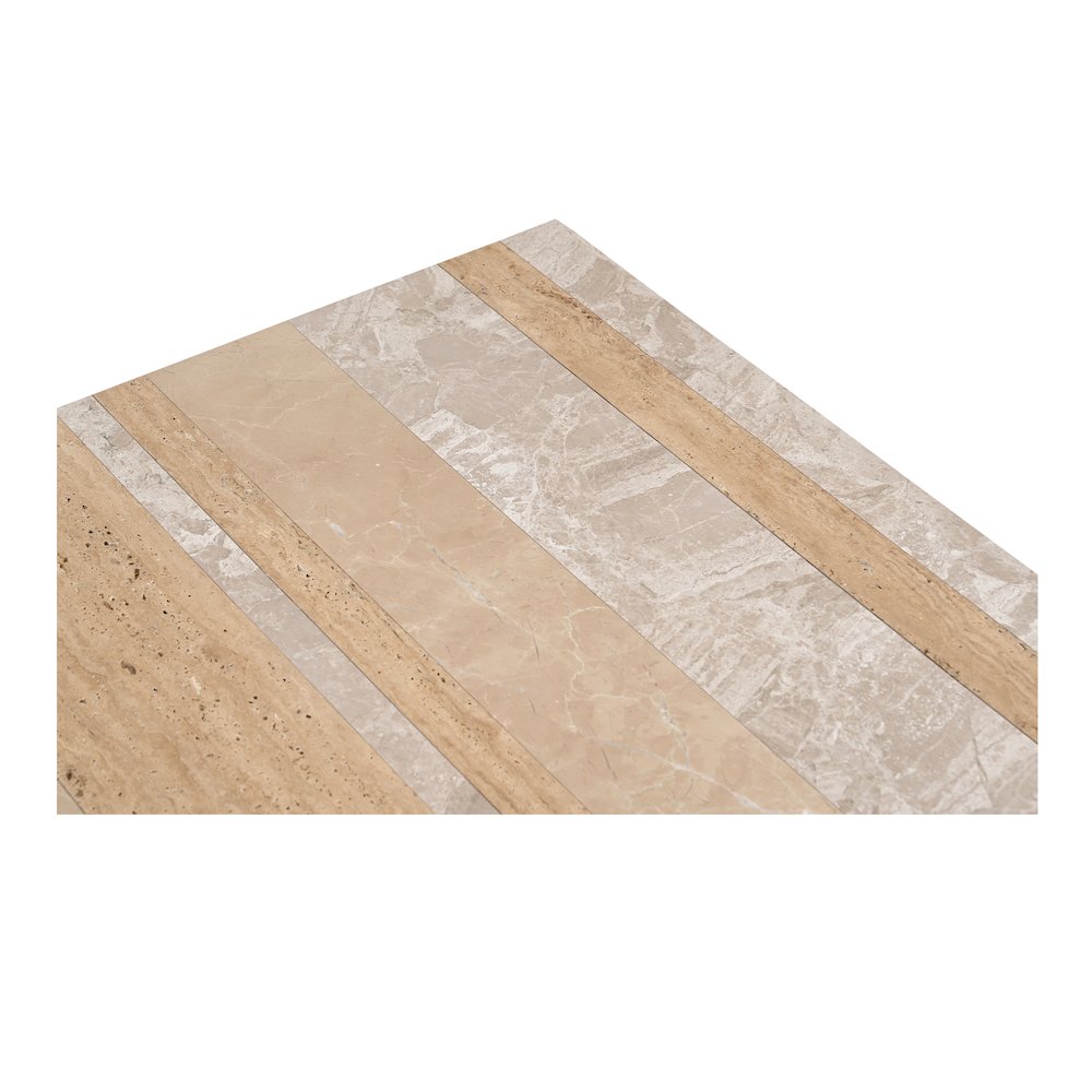 Rosa Coffee Table Multicolor Marble