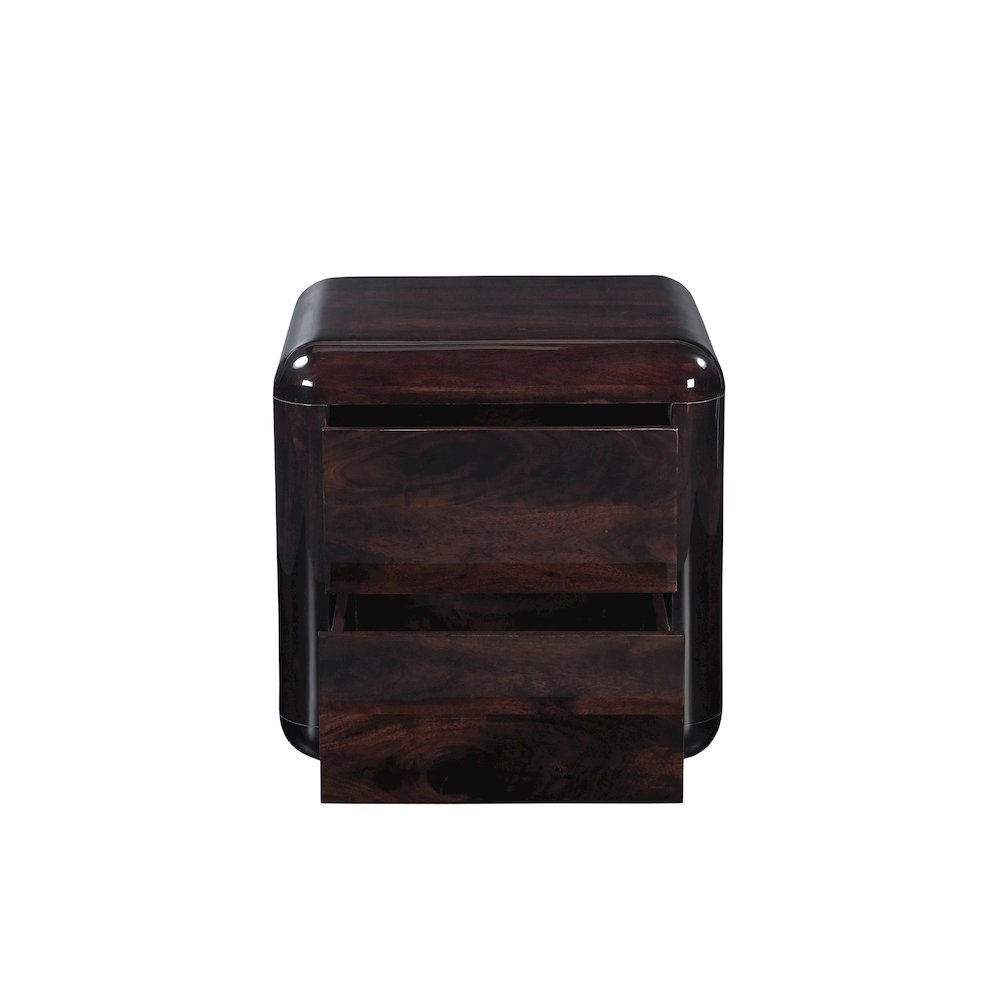 Rory Nightstand Dark Brown