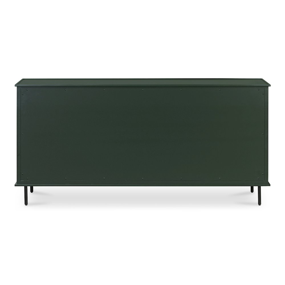 Reagan 6 Drawer Dresser Deep Green