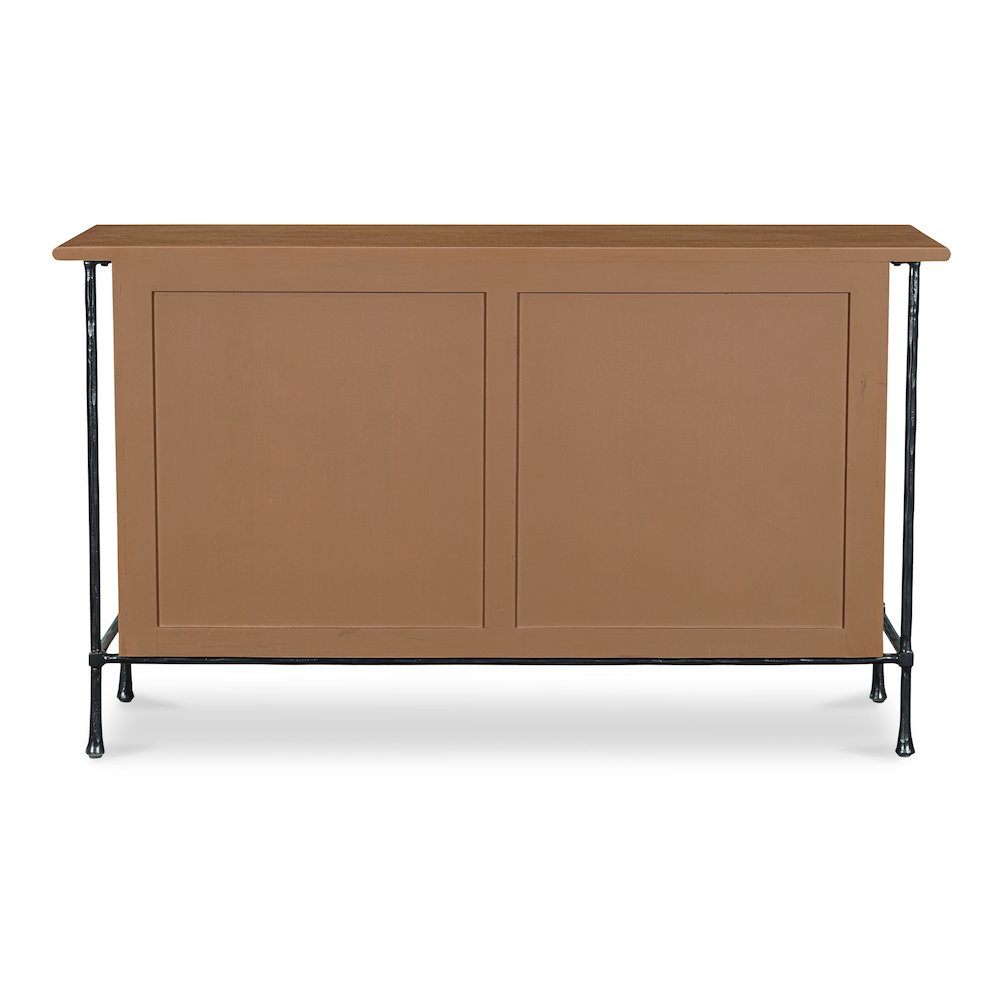 Rene 6 Drawer Dresser Brown