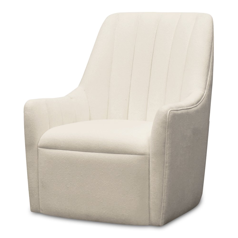 Bowie Swivel Chair White