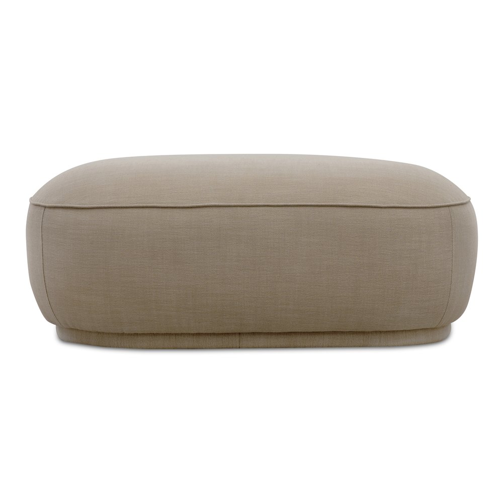 Marion Square Ottoman Beige