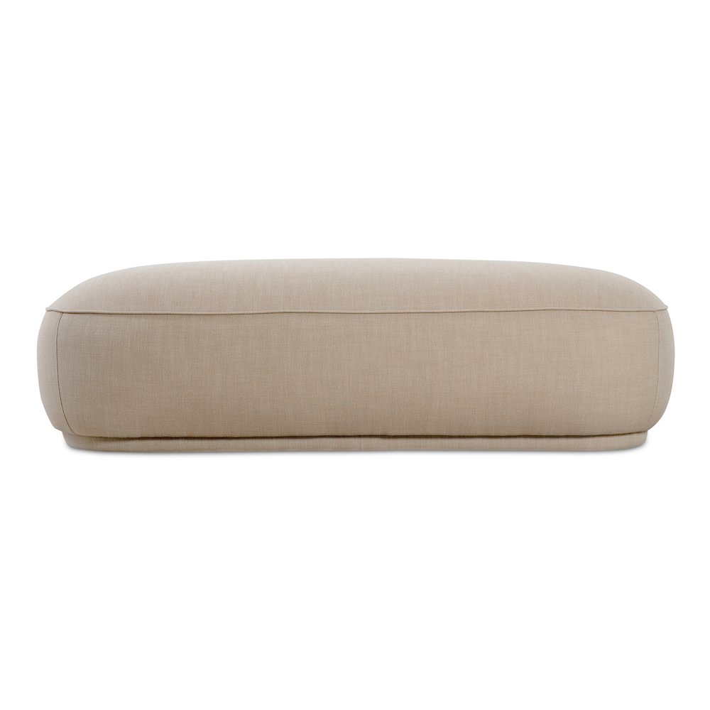 Marion Rectangular Ottoman Beige