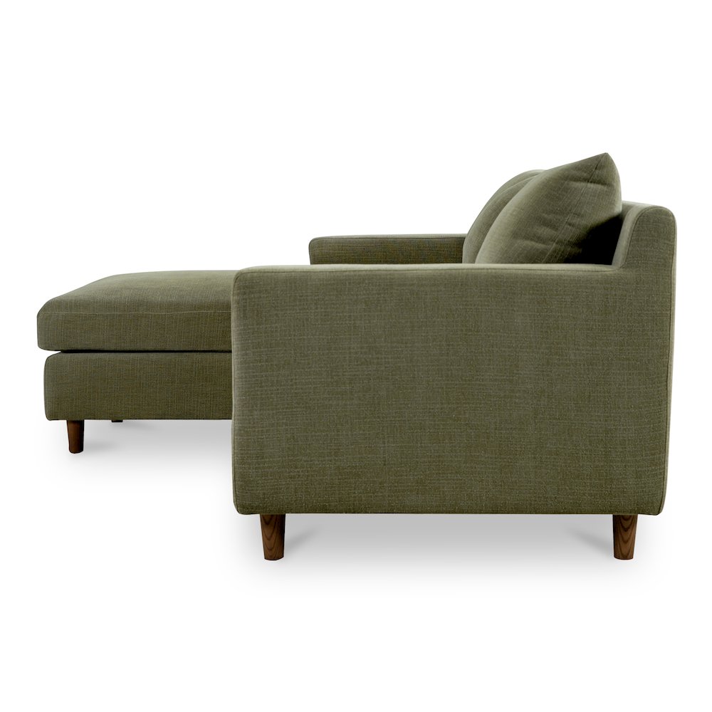 Hutton Left Sectional Olive