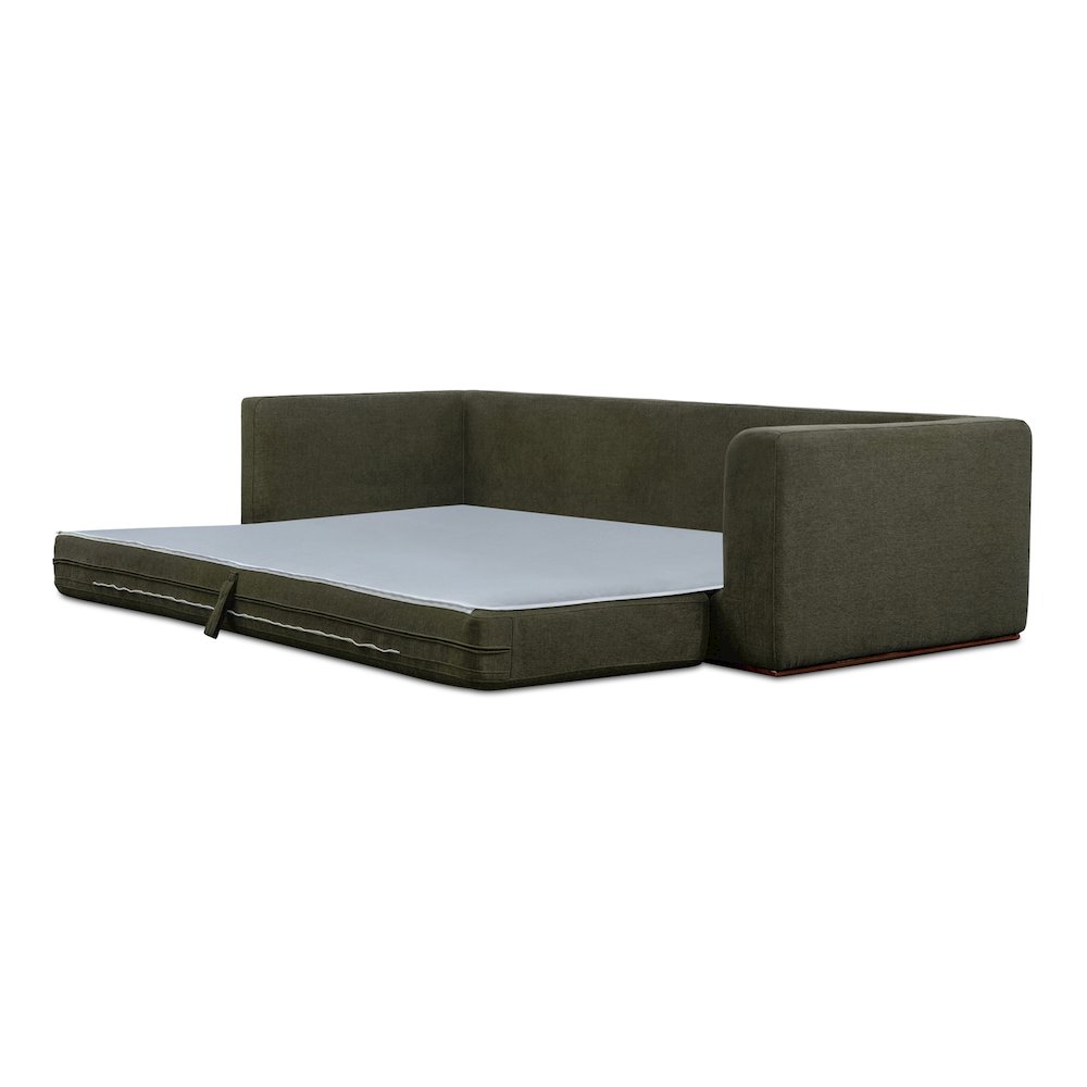 Rue Sleeper Sofa Deep Green