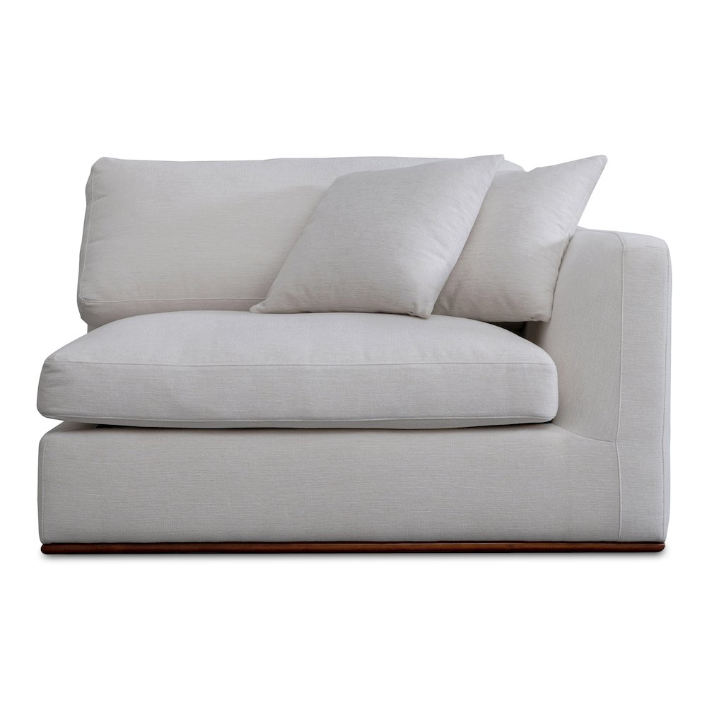 Rue Right Arm Facing Chair Off White