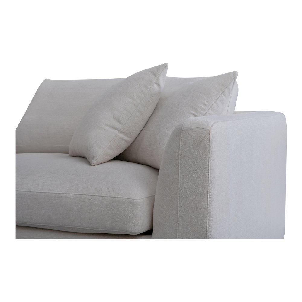 Rue Right Arm Facing Chair Off White