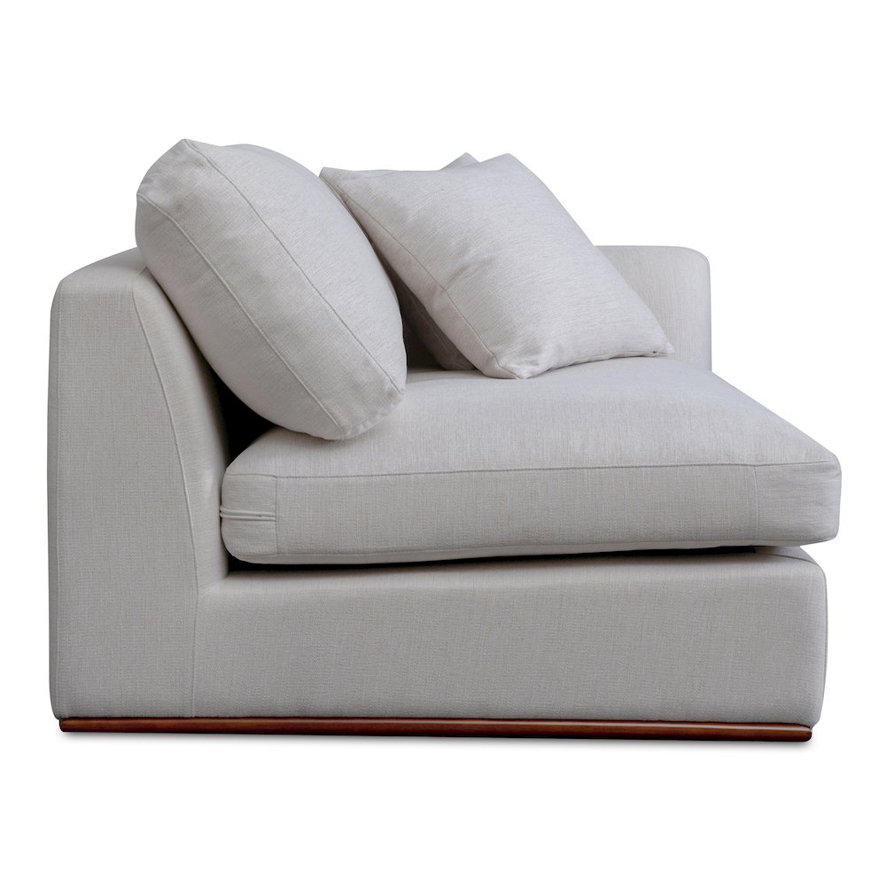 Rue Right Arm Facing Chair Off White