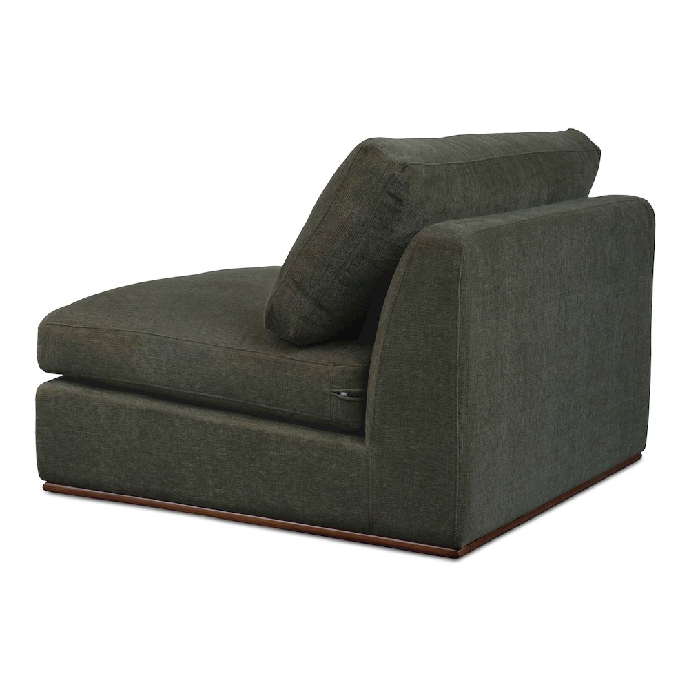 Rue Slipper Chair Deep Green