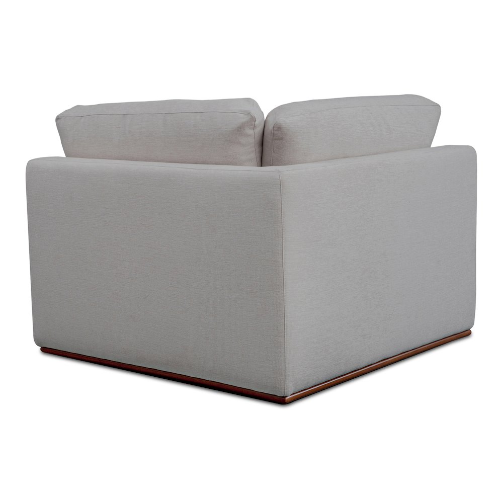 Rue Corner Chair Flecked Grey