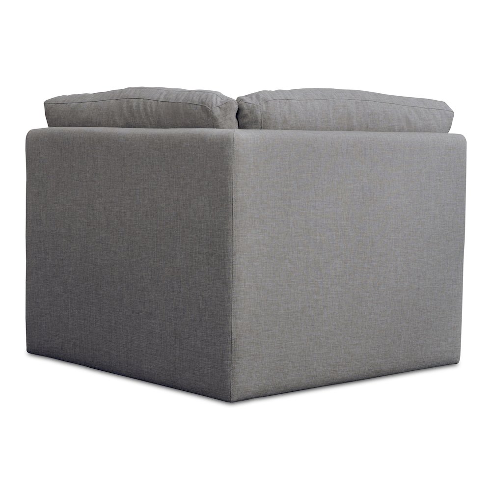 Miles Outdoor Corner Speckled Light Grey