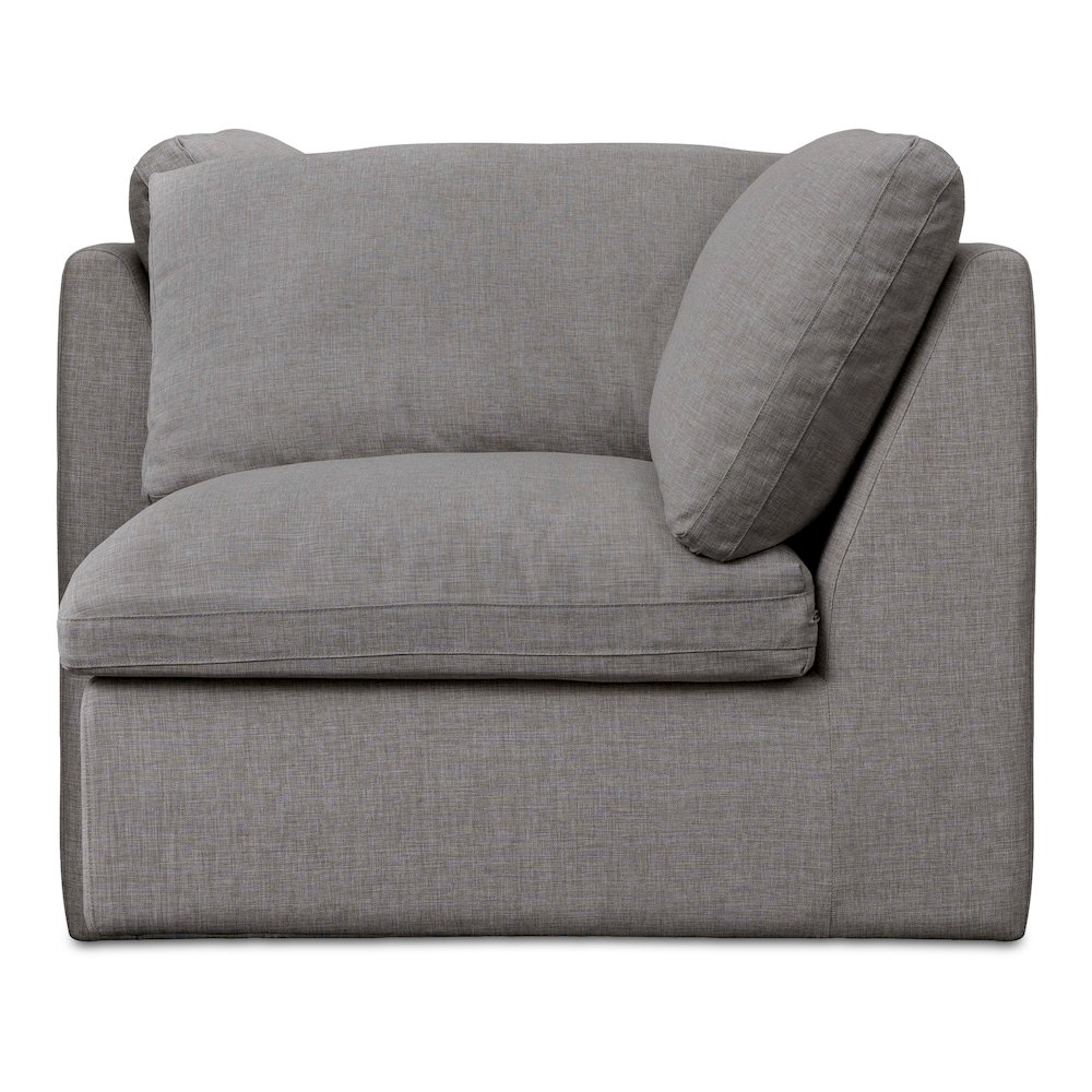 Miles Outdoor Corner Speckled Light Grey
