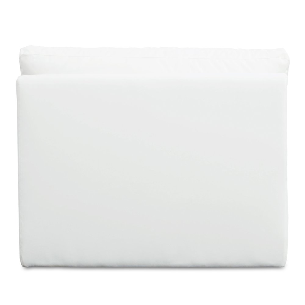 Miles Outdoor Chaise White