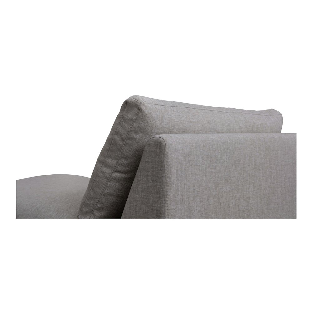 Miles Outdoor Chaise Speckled Light Grey