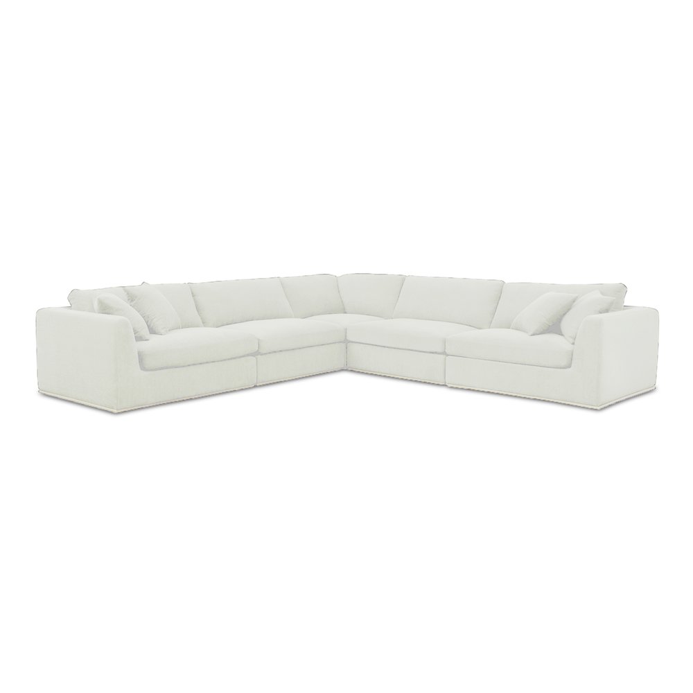 Rue Classic L Modular Sectional Off White