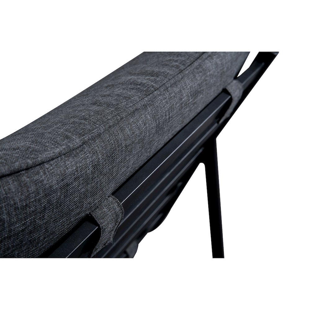 Morgan Outdoor Accent Chair Speckled Charcoal