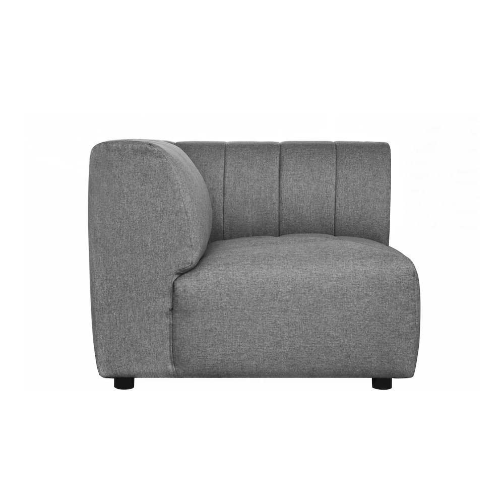 Lyric Right Arm Chair Grey