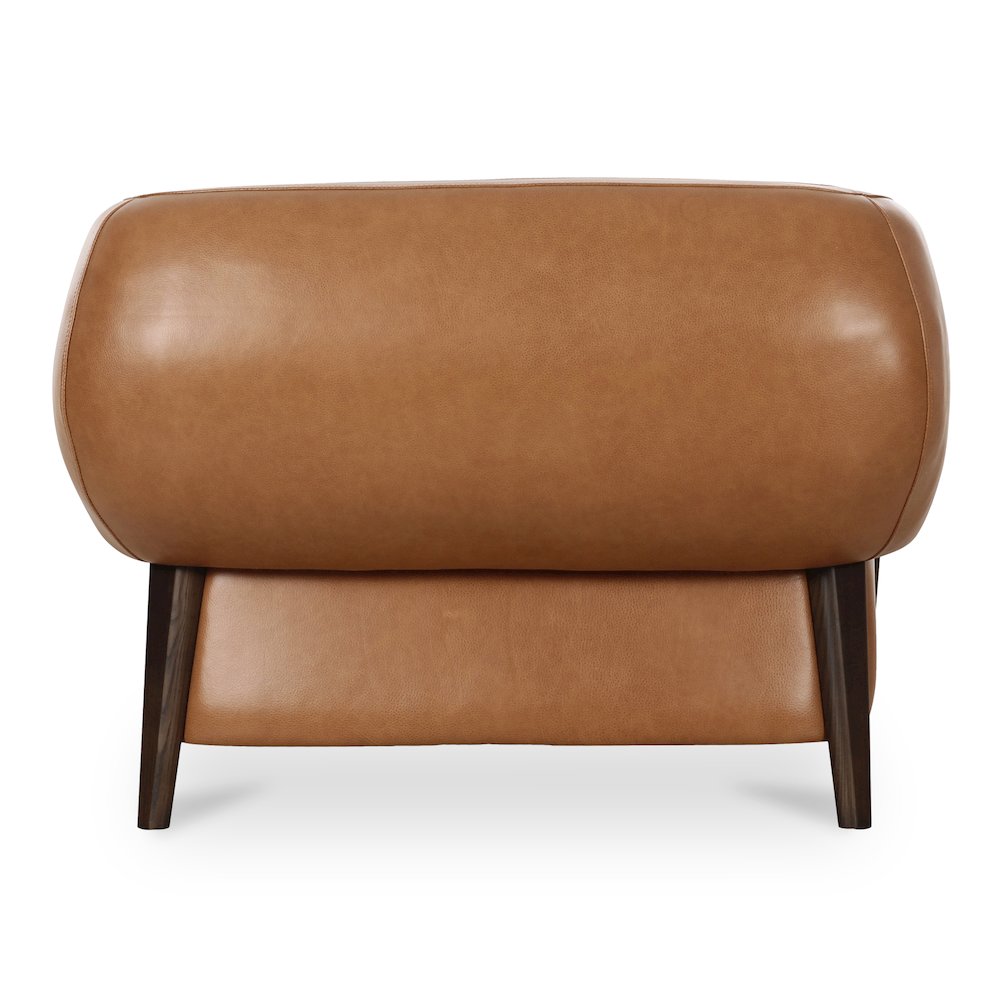 Devlin Lounge Chair Tan Leather