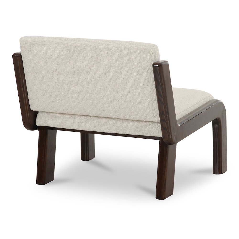 Edie Accent Chair Flecked Ivory