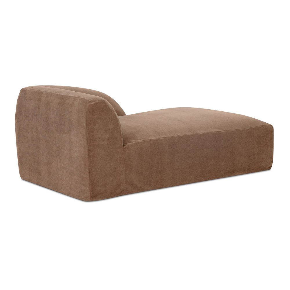 Isla Right Arm Facing Chaise Mocha