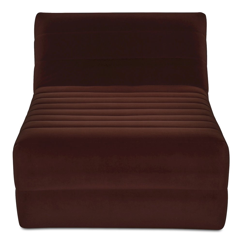 Verity Chaise Warm Brown