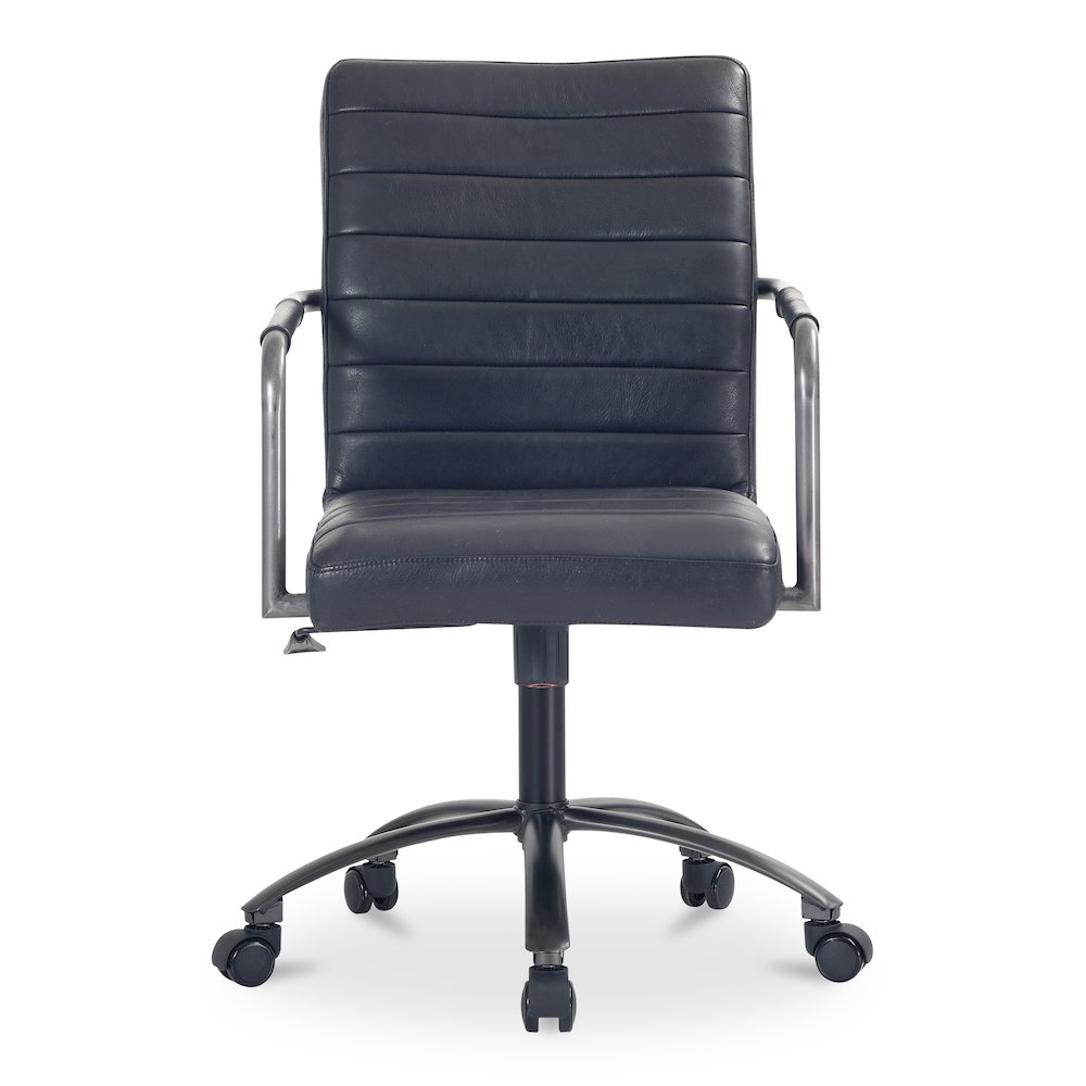 Roy Office Chair Black Leather