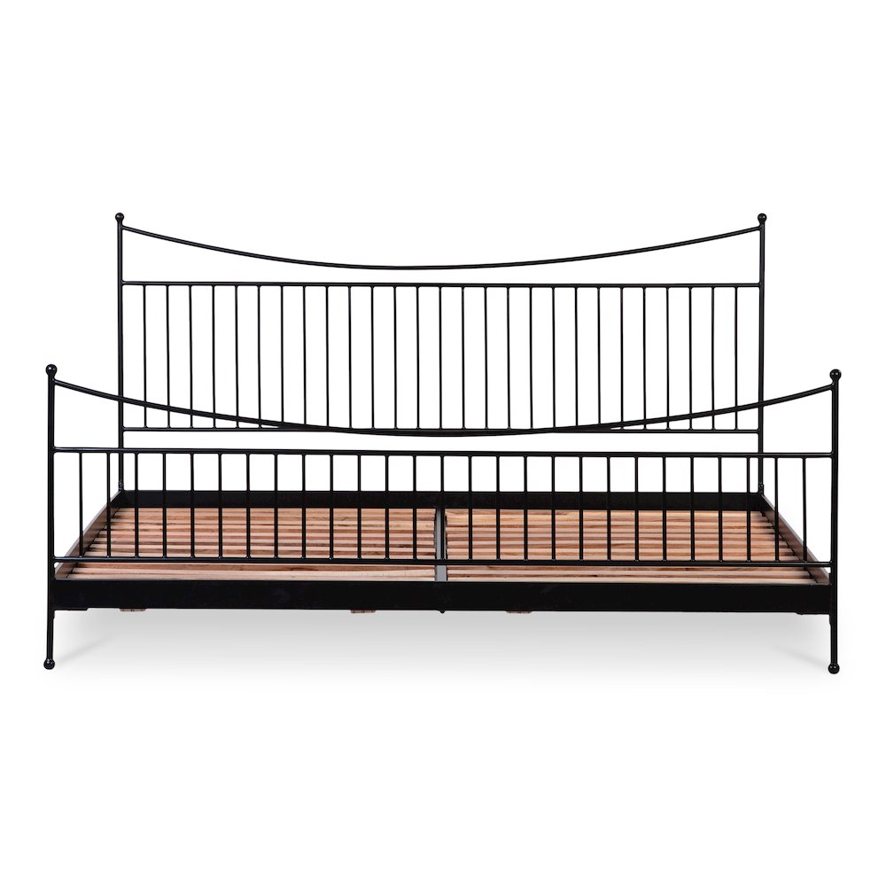 Monet King Bed Black