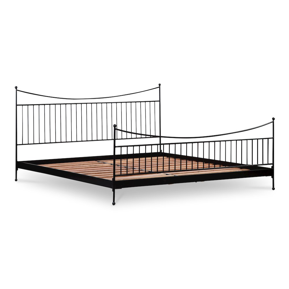 Monet King Bed Black
