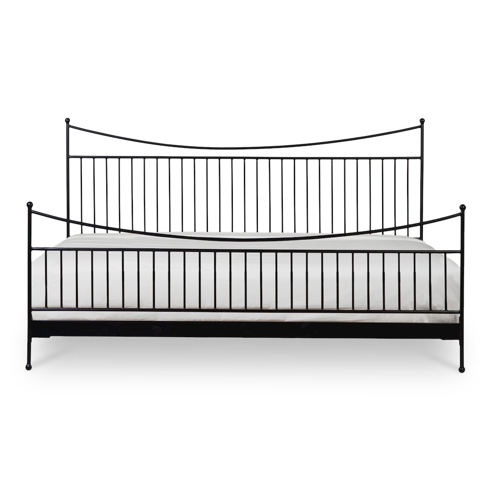 Monet Queen Bed Black