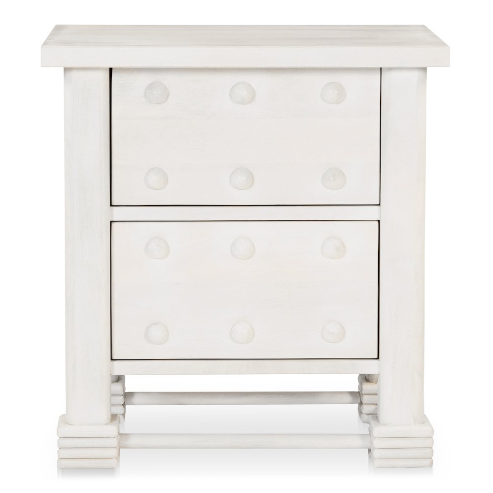 Clement Nightstand Whitewashed