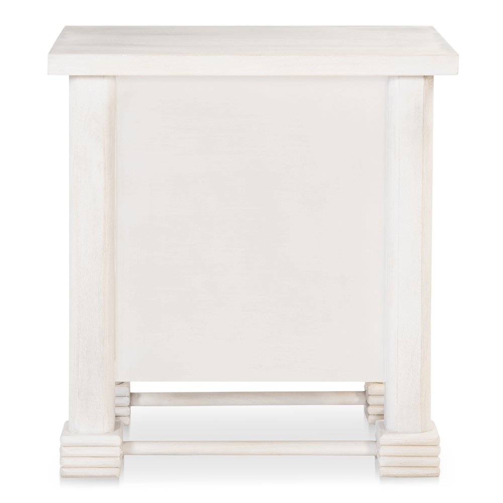 Clement Nightstand Whitewashed